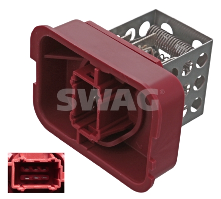 Rezistor, ventilator habitaclu 40 94 8926 SWAG